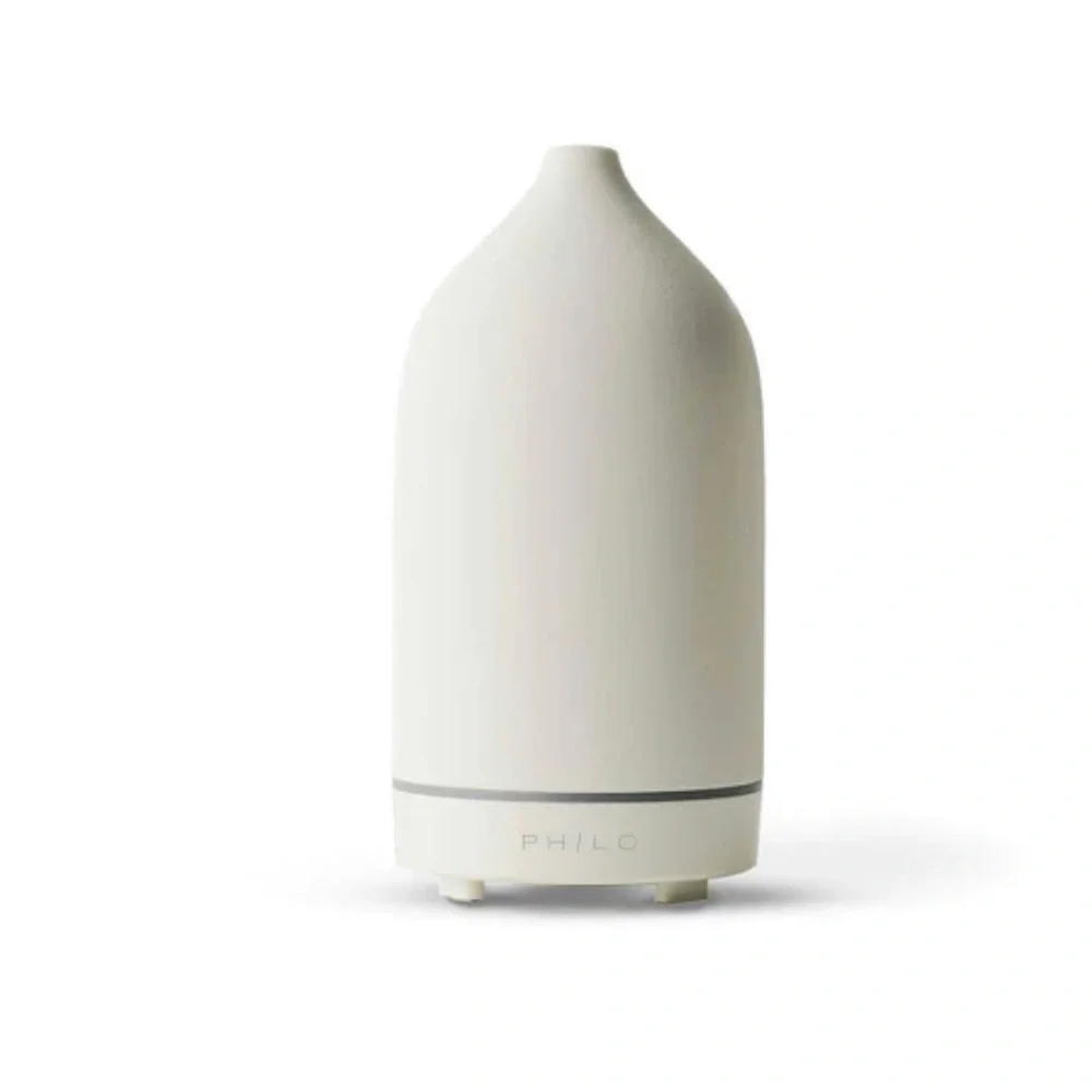 Diffuser White Stone Essentail Oil Diffuser for Minimalist Home Decor PHILO